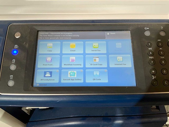 Xerox workcentre 7830 laserprinter - afbeelding 5 van  9