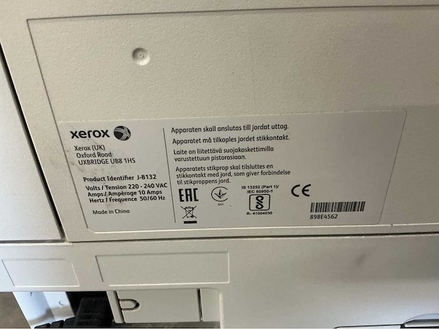 Xerox workcentre 7835 multifunctionele kleurenprinter - afbeelding 3 van  8