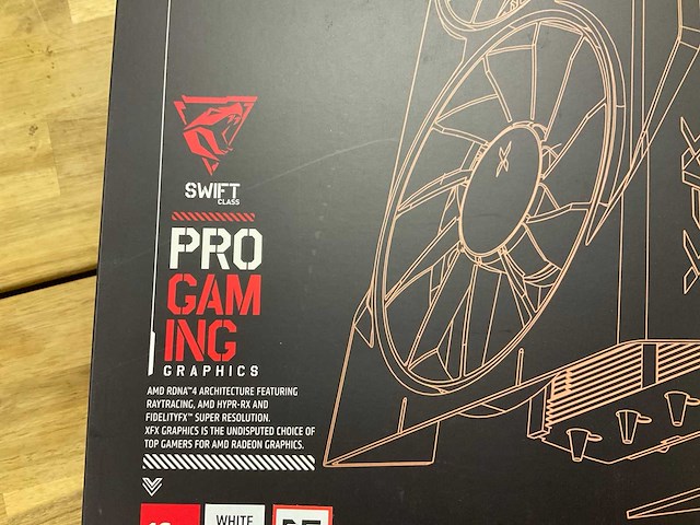 Xfx amd radeon rx 9070 swift videokaart - afbeelding 2 van  5