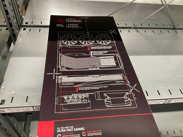 Xfx amd radeon rx 9070 xt videokaart - afbeelding 3 van  5