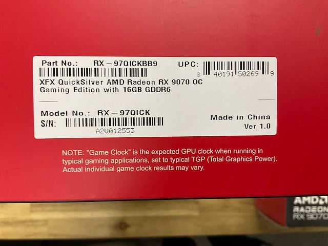 Xfx pro gaming rx-97qick videokaart - afbeelding 3 van  3