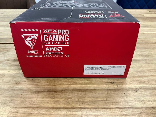 Xfx swift amd radeon rx 9070 xt triple fan gaming edition - afbeelding 3 van  3