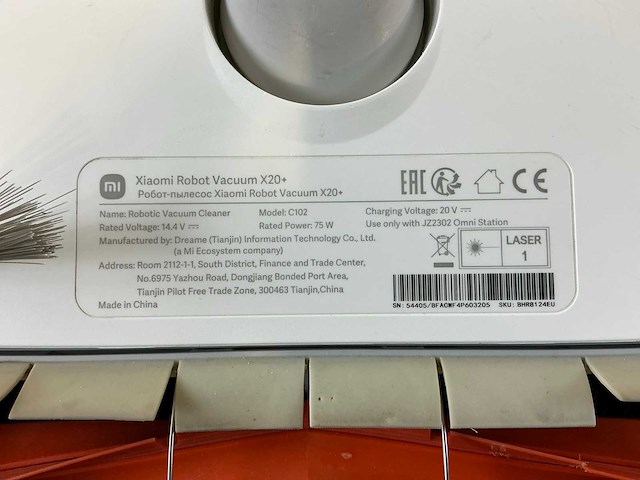 Xiaomi - robot vacuum x20+ - robotstofzuiger - afbeelding 9 van  9