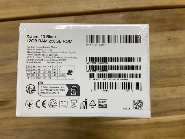 Xiaomi 13 mobiele telefoon - afbeelding 3 van  3