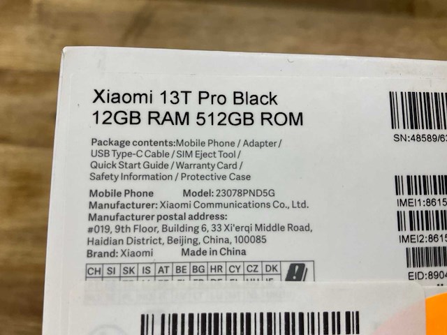 Xiaomi 13t pro mobiele telefoon - afbeelding 3 van  3