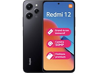Xiaomi redmi smartphone 12 black 128 gb 4 gb ram - afbeelding 1 van  7