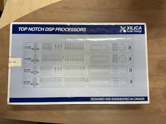 Xilica xd4080 signaal processor - afbeelding 1 van  4