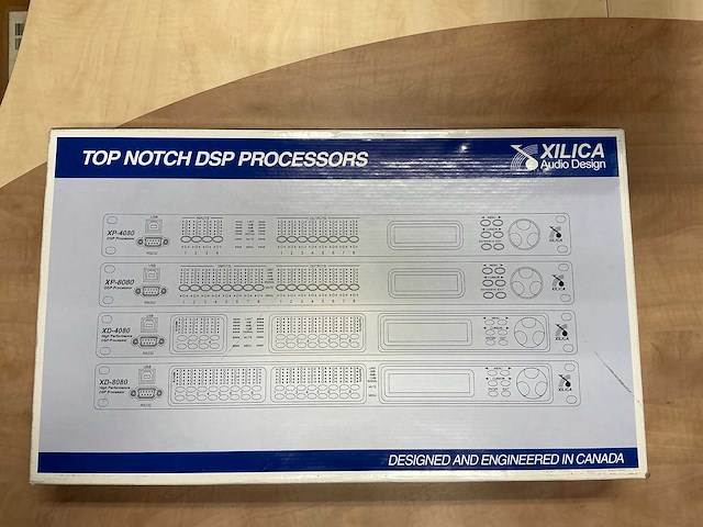 Xilica xd4080 signaal processor - afbeelding 2 van  4