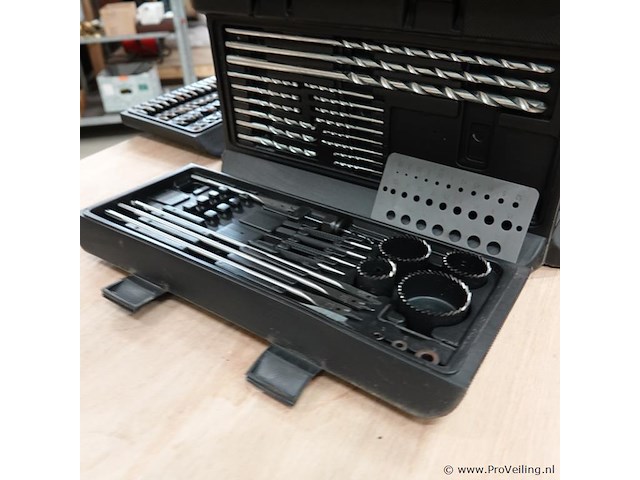 Xilverline box met enorme hoeveel boren, bits, hout(grote gaten) boren - afbeelding 3 van  5