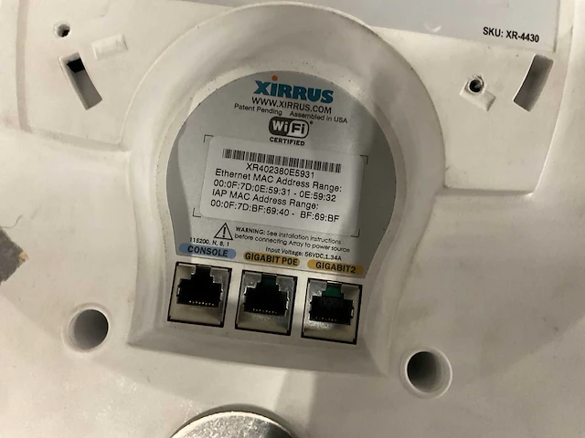 Xirrus xr-4430 acces point (3x) - afbeelding 2 van  3