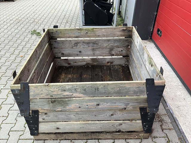 Xl - pallet met omranding - pallet - afbeelding 5 van  5