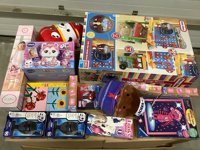 Xl pallet speelgoed nieuw met o.a lego en vtech - afbeelding 1 van  7