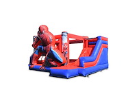 Xl springkussen met glijbaan (spiderman thema) - afbeelding 6 van  13