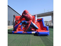 Xl springkussen met glijbaan (spiderman thema) - afbeelding 11 van  13
