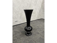 Xl zwart glazen vaas h100 - afbeelding 4 van  9