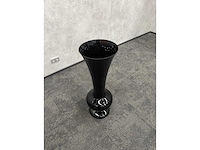 Xl zwart glazen vaas h100 - afbeelding 6 van  9