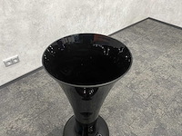Xl zwart glazen vaas h100 - afbeelding 7 van  9