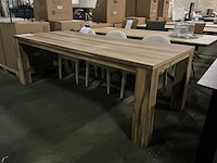 Xooon eik sesam wood eetkamertafel 230cm - afbeelding 1 van  3