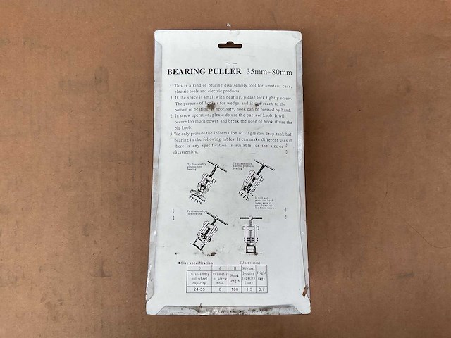 Xp tools bp3 bearing puller - afbeelding 3 van  3