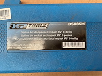 Xp tools ds08sm spline bit doppenset - afbeelding 4 van  4