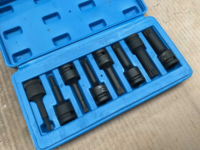 Xp tools ds08sm spline doppenset - afbeelding 1 van  4