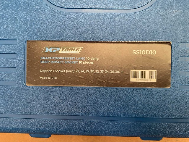 Xp tools ss10d10 doppenset - afbeelding 4 van  4