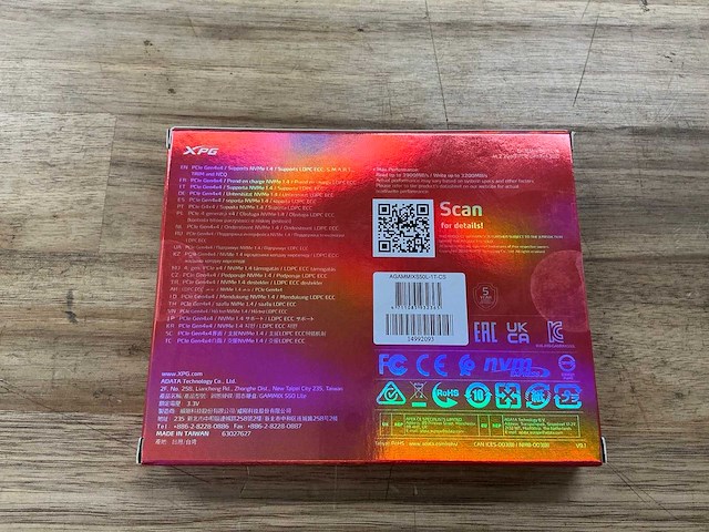 Xpg gammix s50 lite 1tb - afbeelding 3 van  3