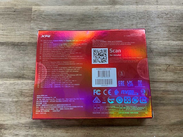 Xpg gammix s50 lite 1tb - afbeelding 3 van  3