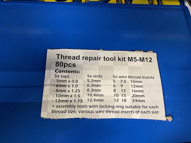 Xptools draad reparatie set - afbeelding 3 van  3