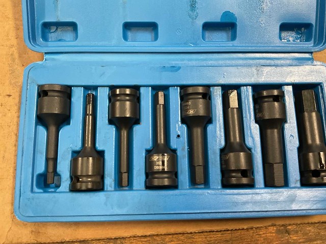 Xptools ds08ih inbus bit doppenset - afbeelding 1 van  3