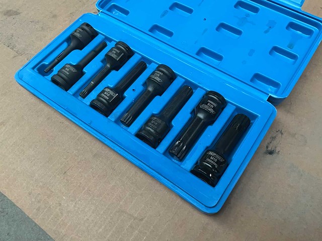Xptools ds08sm spline bit doppenset - afbeelding 3 van  4