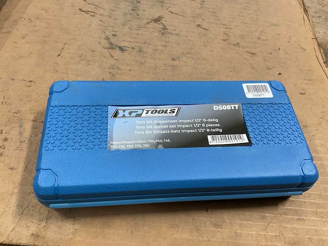 Xptools ds08tt torx bit doppenset - afbeelding 3 van  3
