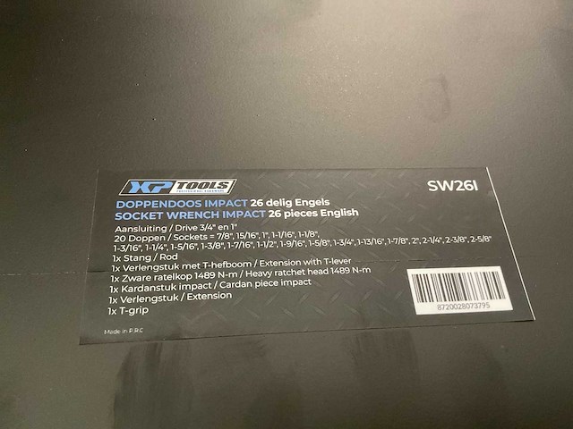 Xptools dw261 impact doppendoos - afbeelding 5 van  5