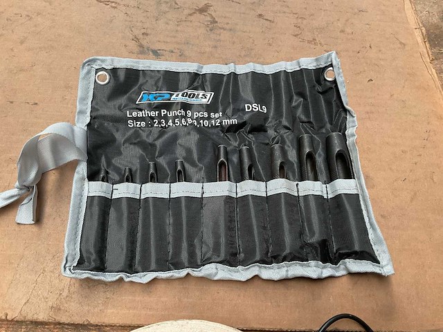 Xptools leather punchset - afbeelding 1 van  2