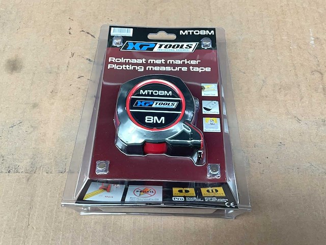 Xptools mt08m rolmaat met marker - afbeelding 1 van  4
