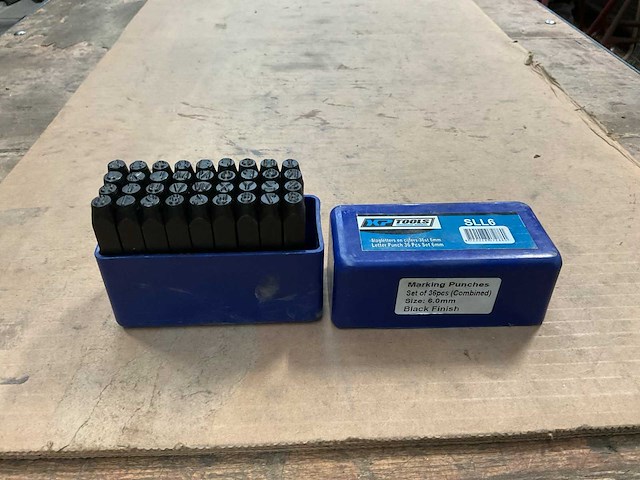 Xptools sll6 slagletters en cijfers set - afbeelding 1 van  2