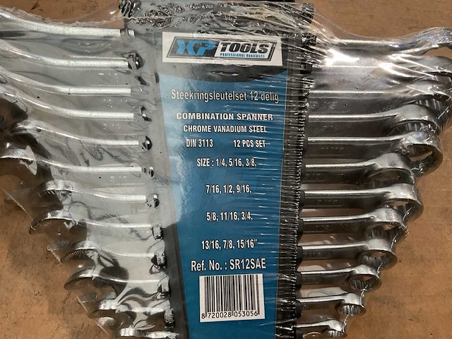 Xptools sr12sae steek- en ringsleutel set - afbeelding 1 van  3