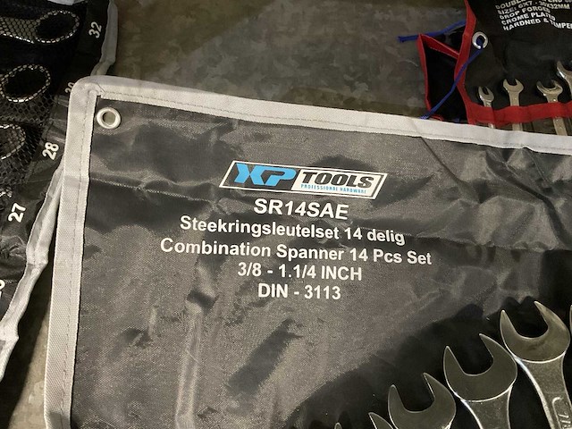 Xptools sr14sae steek- en ringsleutel set (3x) - afbeelding 2 van  3
