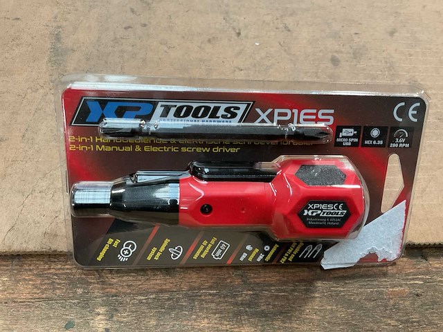 Xptools xp1es elektrische schroevendraaier - afbeelding 1 van  3