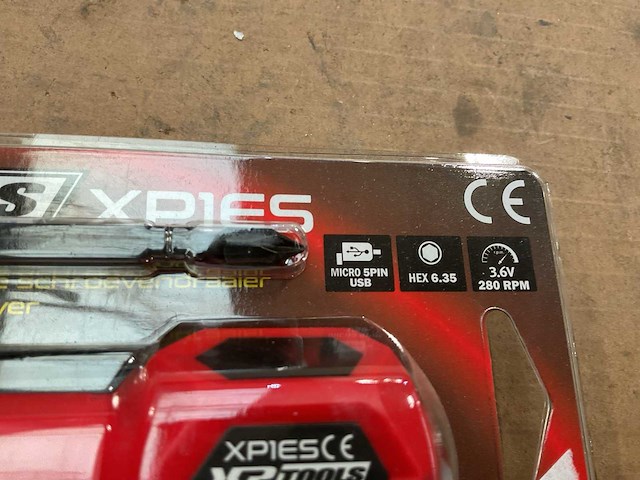 Xptools xp1es elektrische schroevendraaier - afbeelding 3 van  3