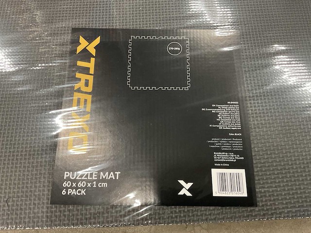 Xtrexo 60x60x1cm verpakking á 6 stuks puzzelmatten (5x) - afbeelding 2 van  2