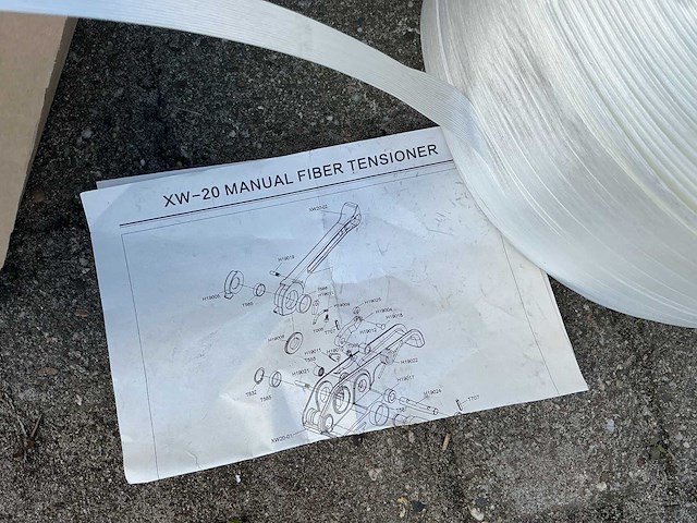 Xw-20 vezelspanner met toebehoren - afbeelding 9 van  9