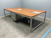 Xxl bureau 300x150x79 cm - afbeelding 3 van  10