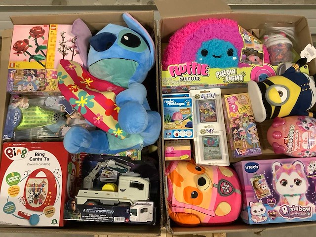 Xxl pallet speelgoed nieuw met o.a lego en pokemon - afbeelding 1 van  12