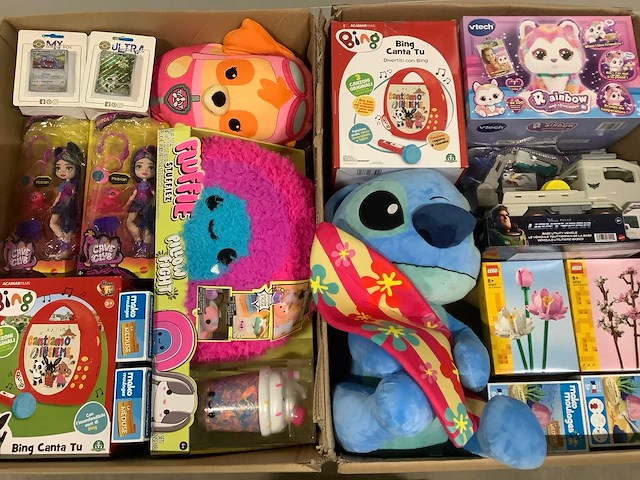 Xxl pallet speelgoed nieuw met o.a lego en pokemon - afbeelding 1 van  12