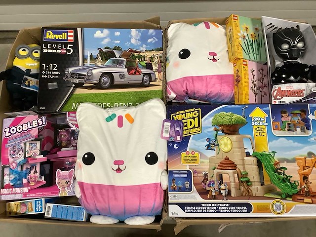 Xxl pallet speelgoed nieuw met o.a lego en pokemon - afbeelding 1 van  11