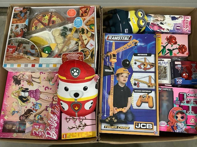 Xxl pallet speelgoed nieuw met o.a lego en pokemon - afbeelding 1 van  12