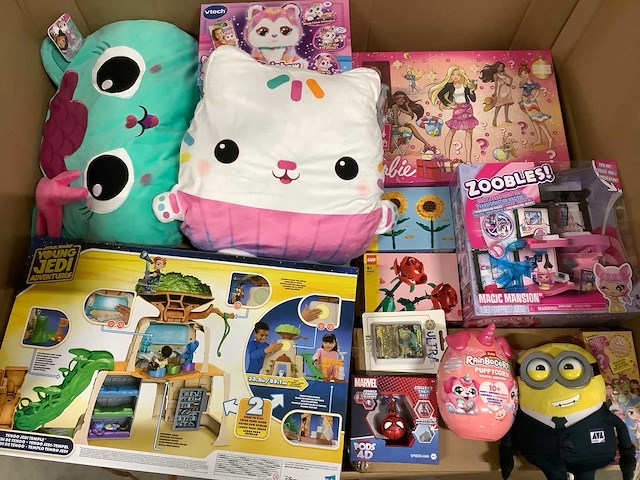 Xxl pallet speelgoed nieuw met o.a lego en pokemon - afbeelding 1 van  10