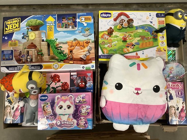 Xxl pallet speelgoed nieuw met o.a lego en pokemon - afbeelding 1 van  10