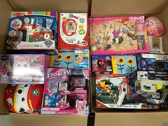 Xxl pallet speelgoed nieuw met o.a lego en pokemon - afbeelding 1 van  12